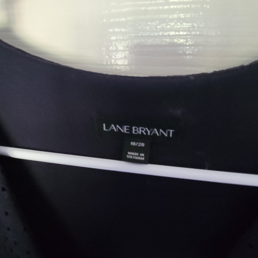 Lane Bryant Navy Blue Wrap Dress